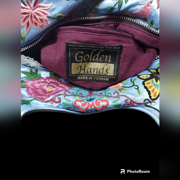 Golden Hands Brown Shoulder Bag/Purse - Picture 12 of 13